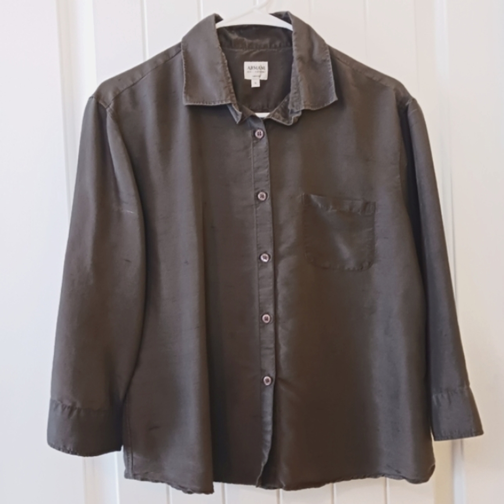 Armani Collezioni Vintage Silk Blouse